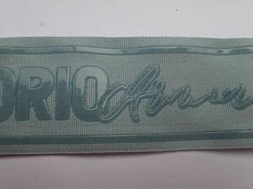 Silikon-Siebdruck-Band gesponnener nicht elastischer Band Spandex + Silikon-Material