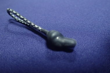 Nicht elastisches Schnur-Band mit Silikon-Enden für Taschen-Abziehvorrichtung, Jacke, Gebrauchs-Tasche