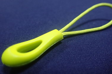 Ungiftige Gummireißverschluss-Abziehvorrichtung TPU mit der Polyester-Schnur einfach zu formen