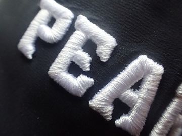 Stickte Baumwolle-Fashional-Gewohnheit 100% Flecken für Kleidung/Gepäck