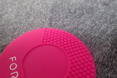 Rosa Gummiflecken PVCs 3D nähen - auf Art-wasser- Beweis-Roman-Muster