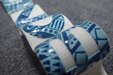 Bereiten Sie Yoga-Turnhallen-Jacquardwebstuhl-elastisches Band für die umweltfreundlichen Büstenhalter auf
