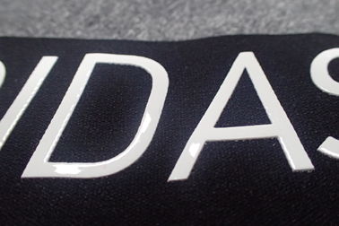 Dauerhafter elastischer Tagebuch-Band-elastisches Band-Silikon-Bildschirmausdruck für Unterwäsche, Turnhallen-Kleidung