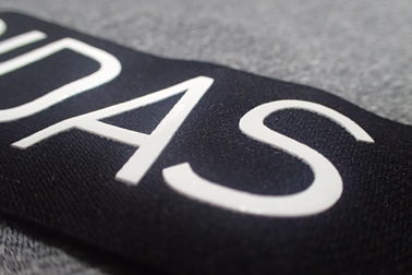 Dauerhafter elastischer Tagebuch-Band-elastisches Band-Silikon-Bildschirmausdruck für Unterwäsche, Turnhallen-Kleidung