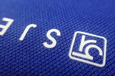 Klare Tinten-Logo-Siebdruck-Druckwärmeübertragungs-Flecken für Fußball-Abnutzung