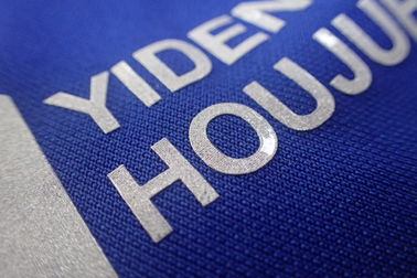 Reflektierender Siebdruck-Wärmeübertragungs-Aufkleber für Fußball-Uniformen