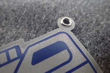 Prägeartiger TUP Keychain fördernder Schlüsselring des Druckkundenspezifische Logo-Gas-Form des Geschenk-TPU