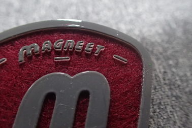 Handgemachte Silikon-Siebdruck-Schuh-Filz-Logo-Flecken