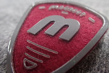 Handgemachte Silikon-Siebdruck-Schuh-Filz-Logo-Flecken