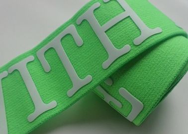 Kundengebundenes farbiges Logo Printing Manufacturers Elastic Book-Band-Jacquardwebstuhl-Gummiband