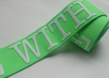 Kundengebundenes farbiges Logo Printing Manufacturers Elastic Book-Band-Jacquardwebstuhl-Gummiband