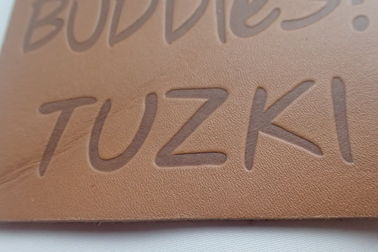 Hersteller-Custom-Logo Logo Embossed Leather Patches für Handtasche, für Hut/Kleidung