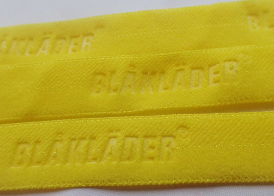 Polyester gesponnenes Jacquardwebstuhl-Gummiband-Band für Unterwäsche