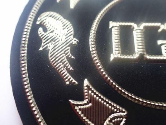 Hochfrequenz-TPU Flecken der Versilberungs-für Uniformen