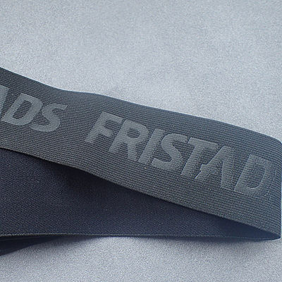 Kundenspezifisches Polyester gesponnenes elastisches Band des gewebten Materials des Jacquardwebstuhls für Unterwäsche
