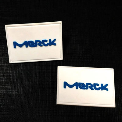 3D personifizierter Logo Sewing Printed Applique Patches etikettiert prägeartige Silikon-Ausweise
