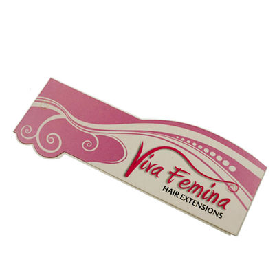 Kundenspezifisch eigene Marken-Logo Paper Pvc Jeans Paper-Hangtags für Kleidung