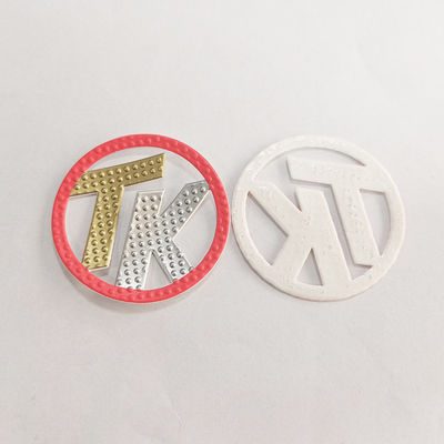 Fertigen Sie prägeartigen Wärmeübertragungs-Aufkleber Logo Iron On Garment des Aufkleber-3d TPU kundenspezifisch an
