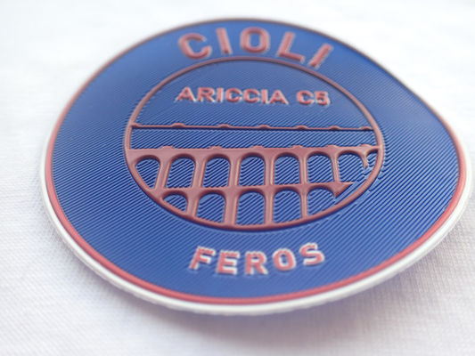 Kundenspezifischer Siebdruck, der Flecken der Wärmeübertragungs-3D Logo Embossed TPU druckt