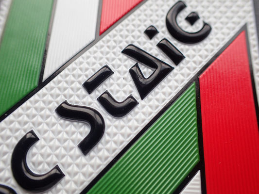 Soem kundenspezifisches prägeartiges 3D Logo Soft TPU beschriftet Flecken für Kleidung
