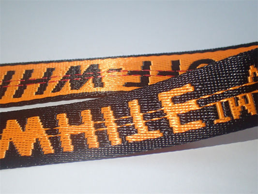 Mode reden starkes und Hardwearing Jacquardwebstuhl-gewebtes Material kundengebundenes Logo an