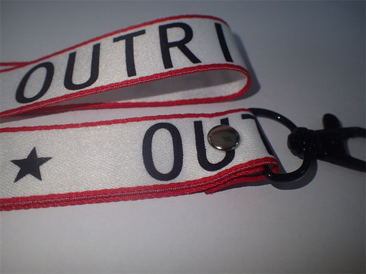 Band und Bügel des Polyester-Sublimation Druckgewebten materials mit kundenspezifischem Logo