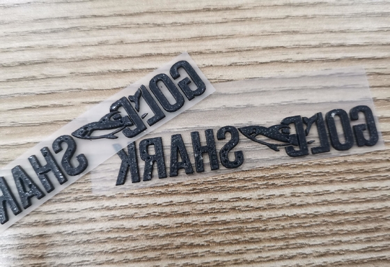 Besonders angefertigt, des Silikon-3D für Kleidung druckend Wärmeübertragungs-Aufkleber