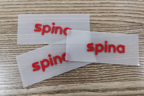 Kleid kundengebundenes Aufkleber-Silikon-Plastikgummimaterial des Übergangs3d