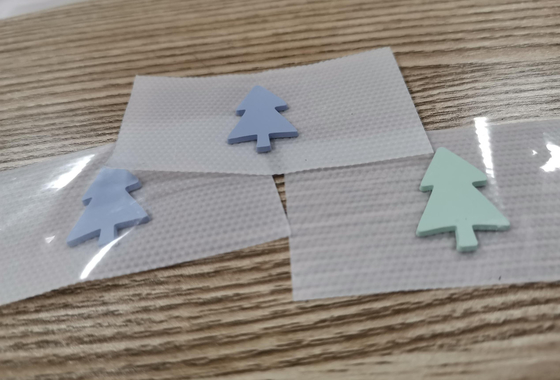 3D formte Silikon-Wärmeübertragung beschriftet die Prägung, Techniken druckend
