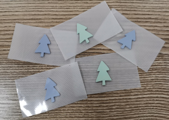 3D formte Silikon-Wärmeübertragung beschriftet die Prägung, Techniken druckend