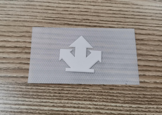 Kundengebundener Wärmeübertragungs-Silikon-Aufkleber des Entwurfs-3D für Kleidung