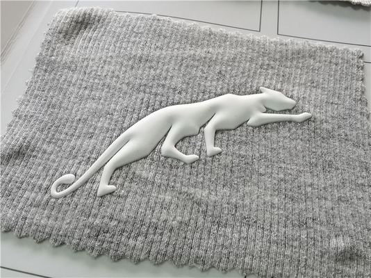Waschbare Wärmeübertragungs-Kleidung des Ausweis-3D Tagless beschriftet Silikon-Material