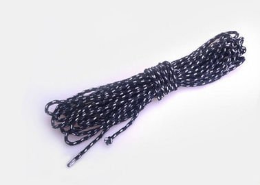 3mm/4mm Elastizitätsmangel-starkes nicht elastisches Schnur-umsponnenes Nylonseil-überzogenes Vollenden