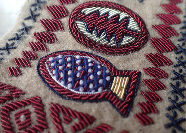 Handgemachte Stickerei entwirft Flecken, Militäruniformen Emboired-Flecken