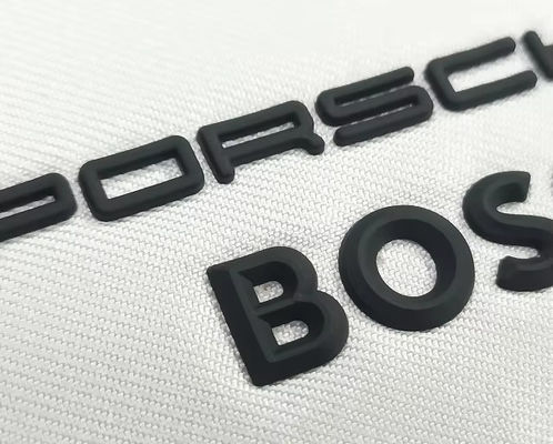 Hochwertige Wärmeübertragung 3D-Wärmepresse Bekleidung Etikett Silikon-Badge Wärmeübertragung für Stoff