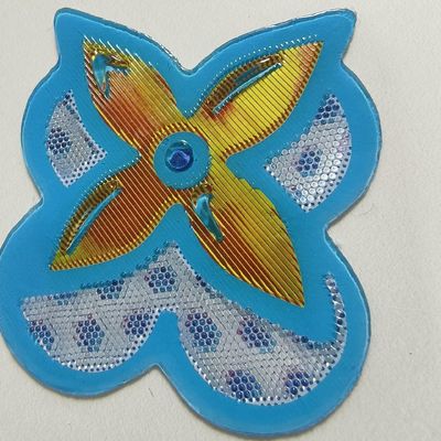 Nähen Sie auf benutzerdefinierte Phantonm Farbe Effekt Hologra Fancy TPU Soft Patches