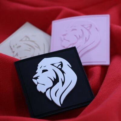 Custom Wholesale Silicone Badges - Cartoon Animal/Brand Logo Patches for Garment Backpack Hat Decoration