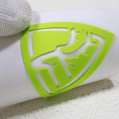 3D-Drucketiketten Wärmeübertragung auf Stoffe für Bekleidung oder Sportbekleidung