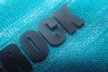 Ausweis-Wärmeübertragungs-Kleid des Silikon-3D beschriftet umweltfreundlich