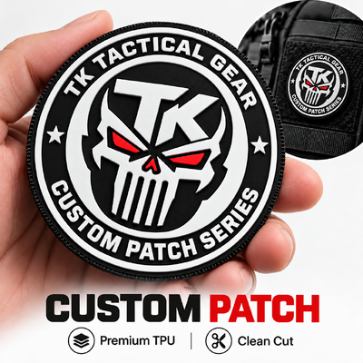 Individuell geformte TPU-Logo-Patches mit erhabenem 3D-Design, umweltfreundlich und waschbar für Outdoor-Ausrüstung