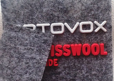 Gewohnheit glaubte Gewebe-Flecken-Silikon-Logo für Hüte/Taschen/Kleidung OEKO SGS BV