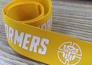 Siebdruck Druckgewebtes material gesponnenes Band mit kundengebundener Muster-Polyband