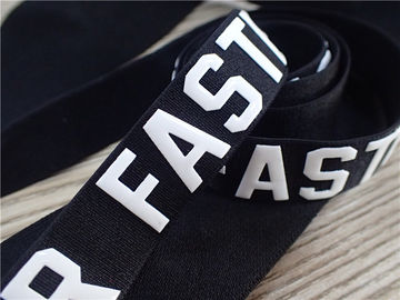 Kundenspezifischer Farbyoga-Jacquardwebstuhl-elastisches Band für Kleid verblassen Widerstand
