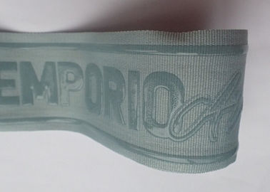 Silikon-Siebdruck-Band gesponnener nicht elastischer Band Spandex + Silikon-Material