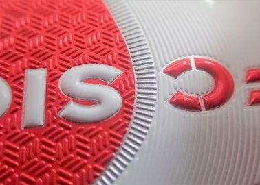 Weiches Eisen auf TPU wird den Siebdruck deutlich, der 3D prägeartige Logo-Wärmeübertragung druckt