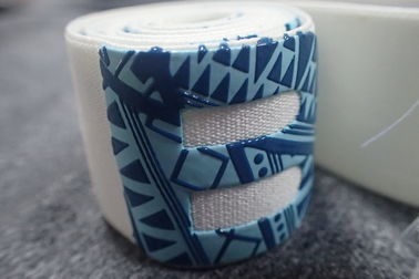 Bereiten Sie Yoga-Turnhallen-Jacquardwebstuhl-elastisches Band für die umweltfreundlichen Büstenhalter auf