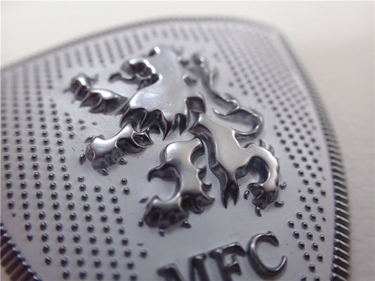 Prägeartige silberne kundenspezifische Kleidungs-Flecken TPU 0.7mm