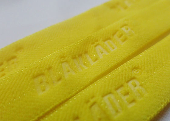 Polyester gesponnenes Jacquardwebstuhl-Gummiband-Band für Unterwäsche