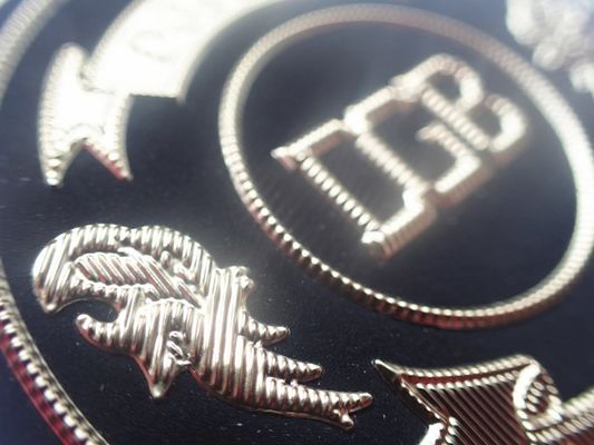 Hochfrequenz-TPU Flecken der Versilberungs-für Uniformen